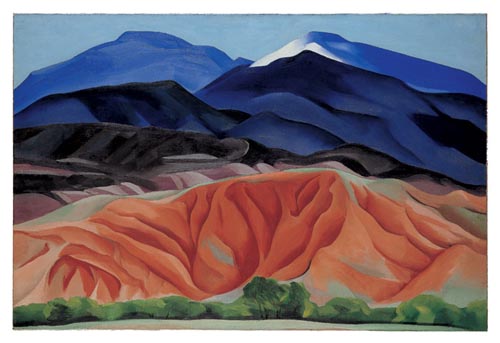Georgia O'Keeffe painting